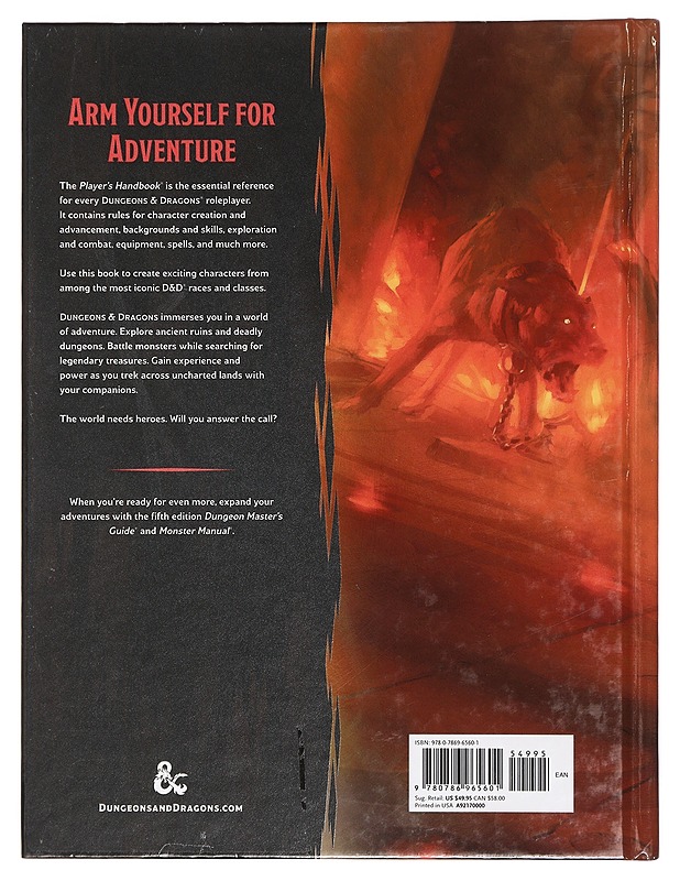 Player's handbook : Dungeons & Dragons - Wyatt, James - Harrastekirjat - 10105402255 - 1