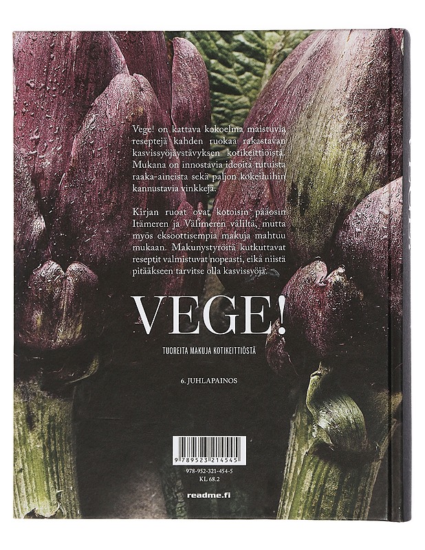 Vege! : tuoreita makuja kotikeittiöstä - Nieminen, Alex - Ruokakirjat - 10105402264 - 1