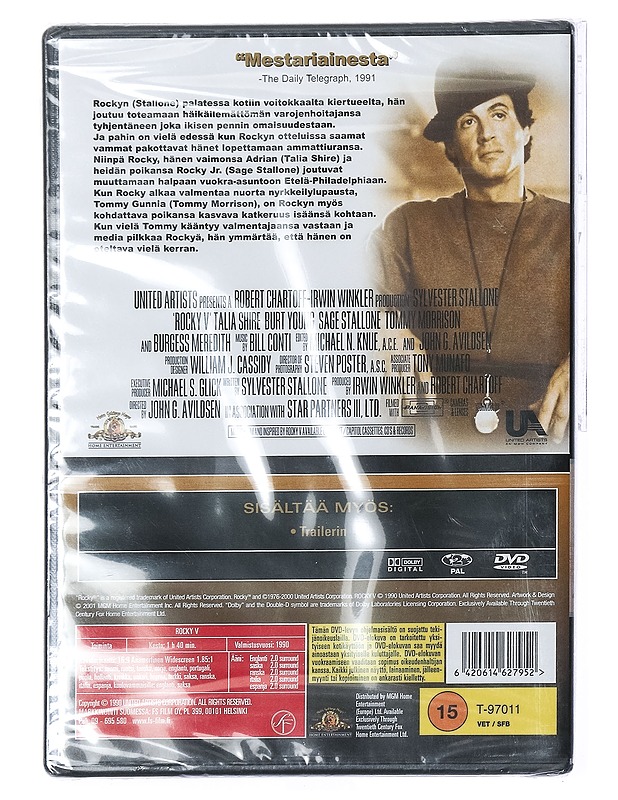 Rocky V - DVD - DVD-elokuvat - 10105402271 - 1