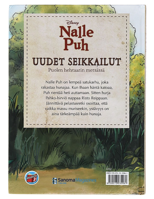 Uudet seikkailut Puolen hehtaarin metsässä - Marsoli, Lisa - Lastenkirjat - 10105402278 - 1