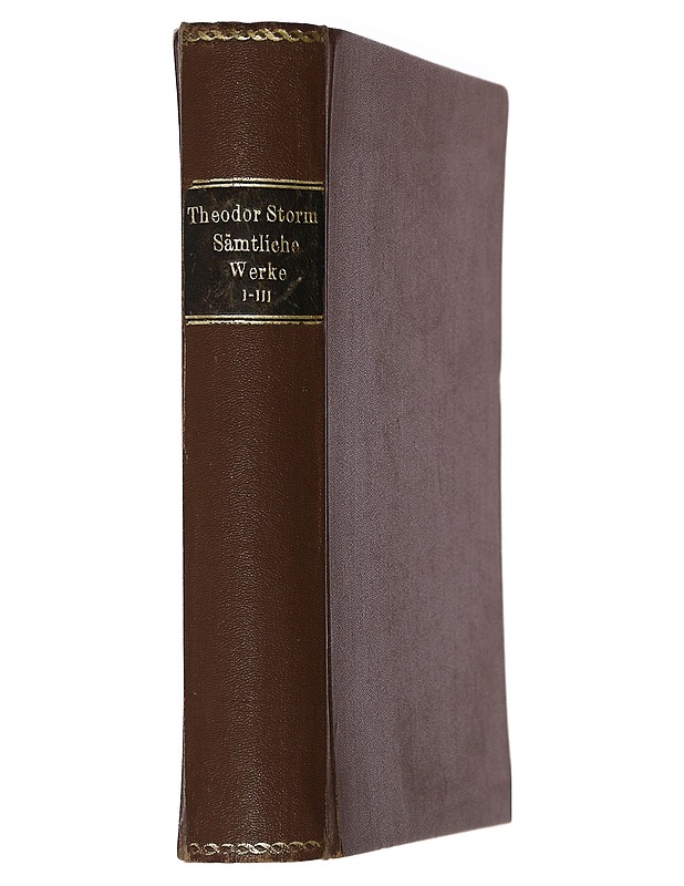 Theodor Storm Sämtliche Werke I - III - Theodor Storm - Romaanit ja novellit - 10105402289 - 1