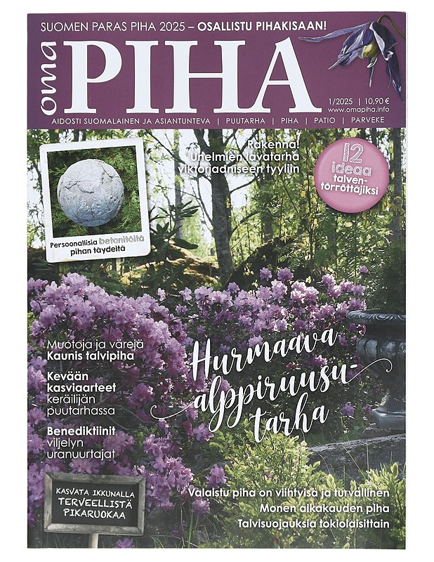 Oma Piha - Suomen paras piha 2025 - Harrastekirjat - 10105402303 - 0