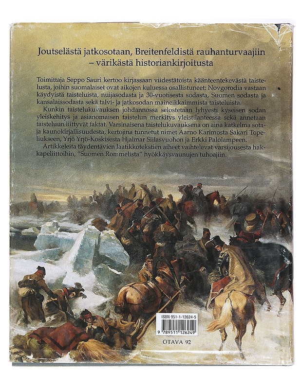 Suomalaisten suuret taistelut - Seppo Sauri - Historiakirjat - 10105402326 - 1