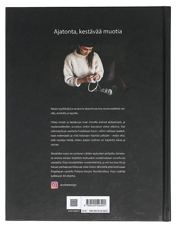 Neuleiden vuosi : Witre design - Trettevik, Ida Wirak - Tietokirjat ja oppaat - 10105402321 - 1