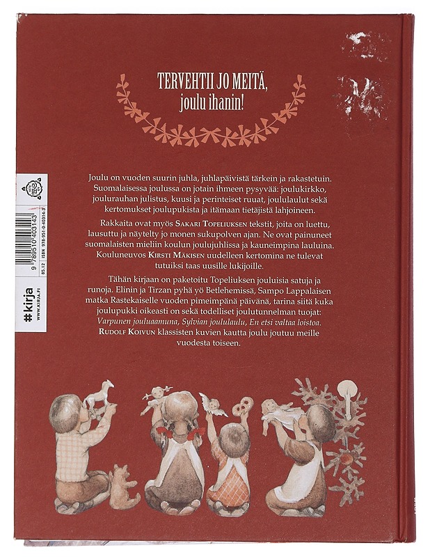 Topeliuksen joulu : satuja ja runoja - Mäkinen, Kirsti - Lastenkirjat - 10105402325 - 1