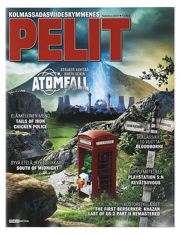 Pelit kolmassadasviideskymmenes - Fokus media - Harrastekirjat - 10105402332 - 0