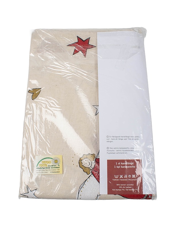 HEMTEX Sweet Angel verho, 135 x 220 cm - Joulutuotteet - 10105402361 - 1