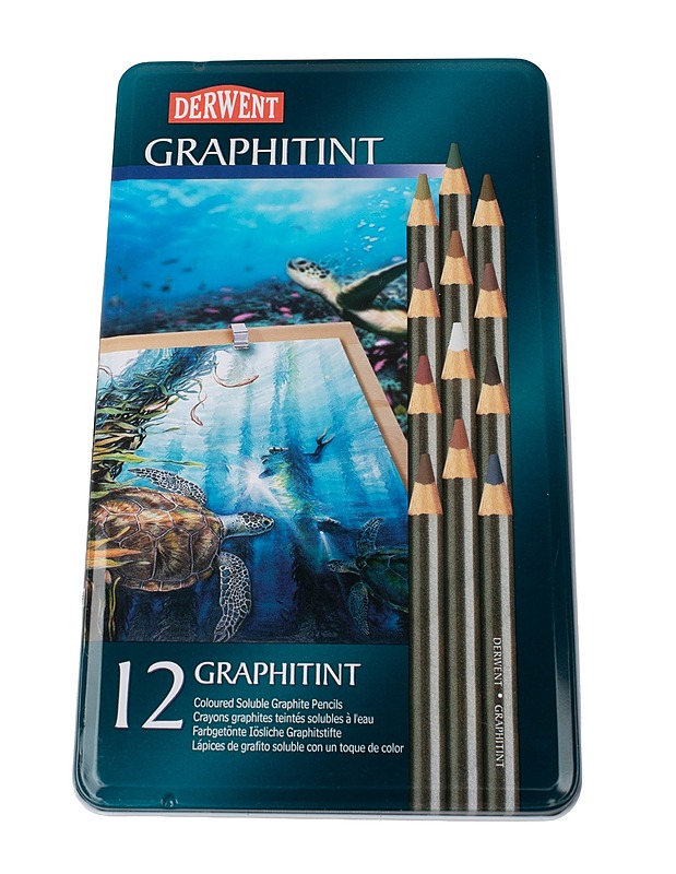 DERWENT Graphitint kynät, 12 kpl - Askartelu - 10105402420 - 0