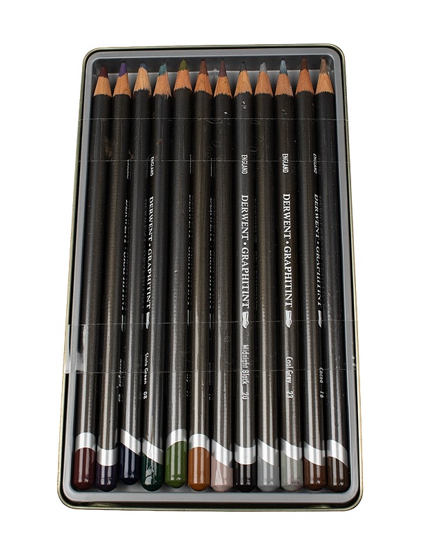 DERWENT Graphitint kynät, 12 kpl - Askartelu - 10105402420 - 1