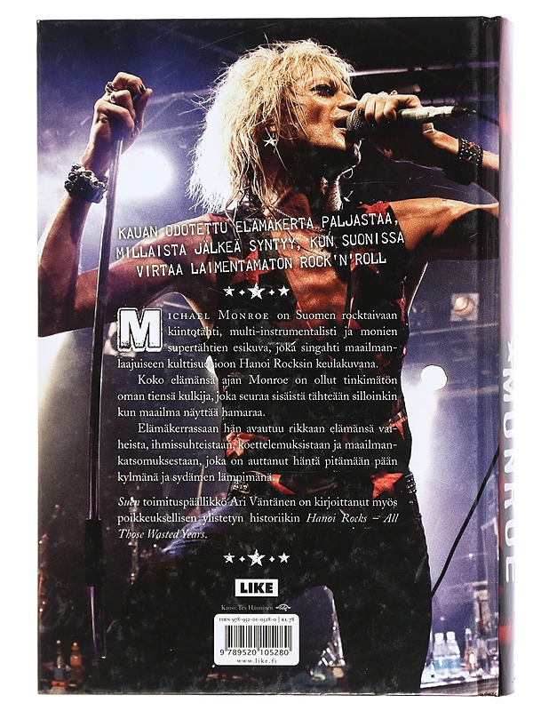 Michael Monroe - Ari Väntänen - Elämäkerrat ja muistelmat - 10105402415 - 1