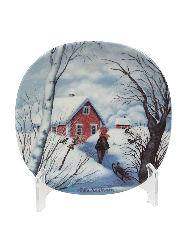 ARABIA Kotiseudun talvi seinälautanen - Designsuosikit - 10105402480 - 0