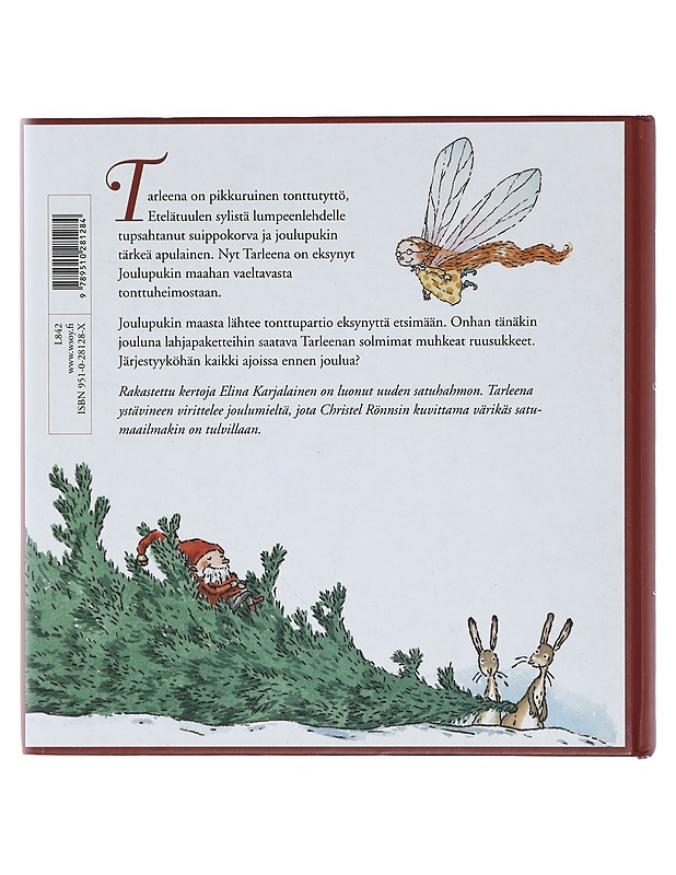 Tonttutyttö Tarleena matkalla jouluun - Karjalainen, Elina - Lastenkirjat - 10105402625 - 1