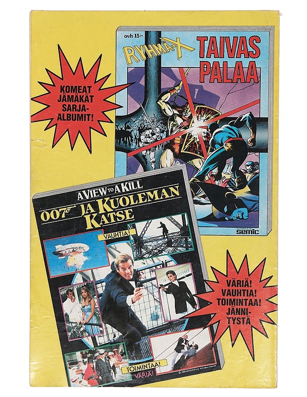 Agentti X9 : No 6/1985 - Peter O'Donnell - Sarjakuvat - 10105402687 - 1