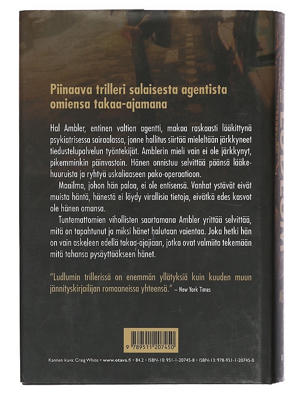 Merkitty mies - Ludlum, Robert - Romaanit ja novellit - 10105402692 - 1