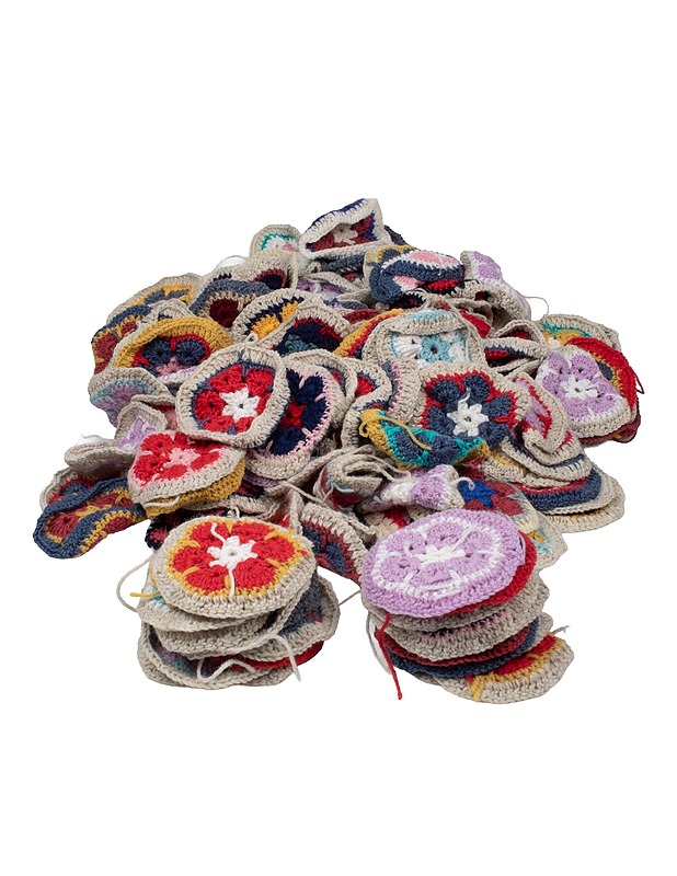 Pyöreä virkattu kuvio, 150 kpl - Käsityö - 10105402721 - 1