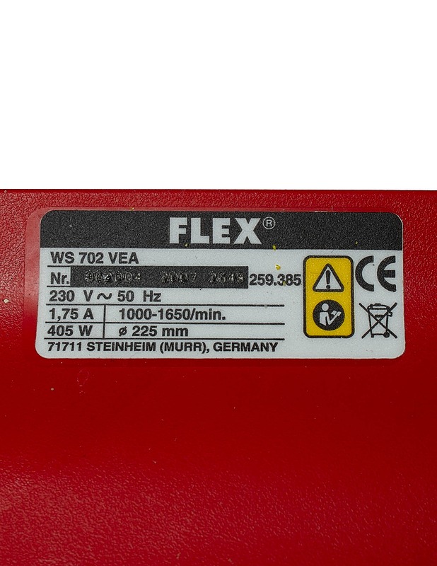 FLEX WS 702 VEA varsihiomakone - Muu elektroniikka - 10105402725 - 4
