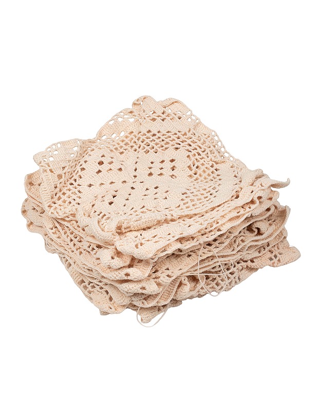 Pitsineliö, virkattu, 17 kpl - Käsityö - 10105402724 - 1