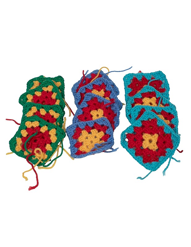 Mummon neliöt, 12 kpl - Käsityö - 10105402733 - 0