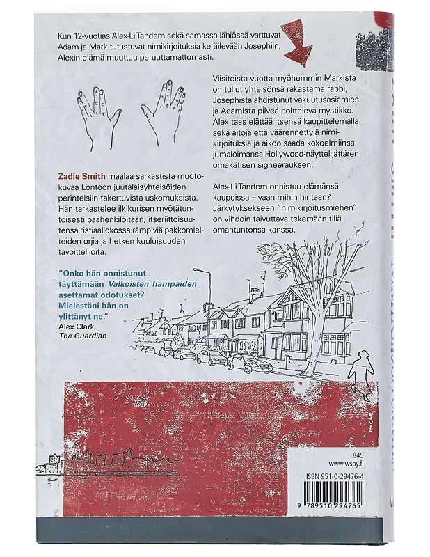 Nimikirjoitusmies - Smith, Zadie - Romaanit ja novellit - 10105402751 - 1