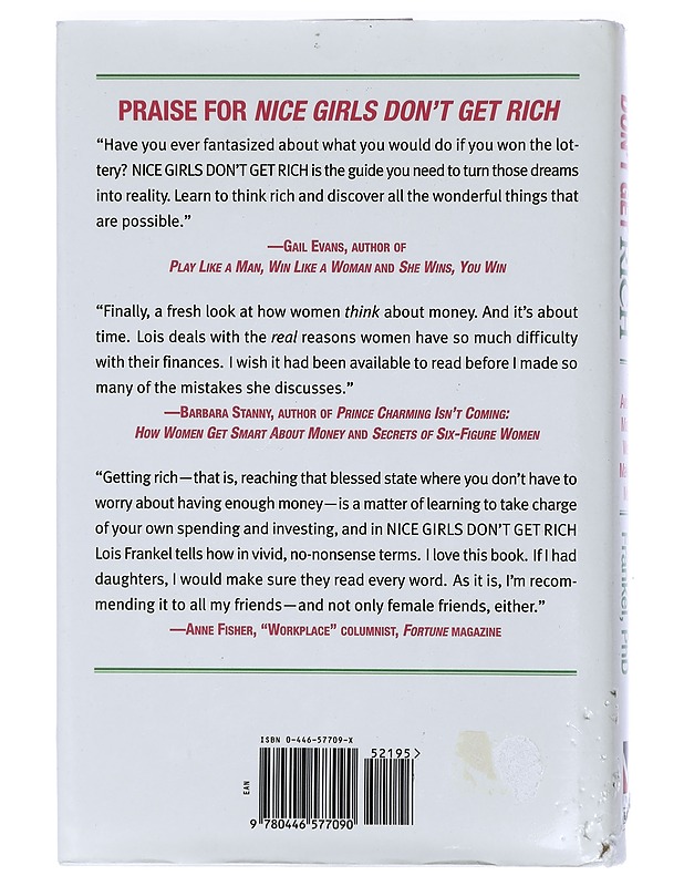 Nice Girls Don't Get Rich - Lois P. Frankel - Tietokirjat ja oppaat - 10105402746 - 1