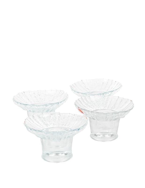 RIIHIMÄEN LASI/KOTILASI Kehrä kynttilänjalka, 4 kpl - Joulutuotteet - 10105402756 - 1