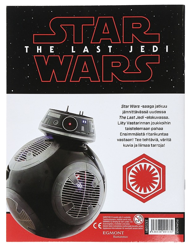 Star wars : the last jedi - Lastenkirjat - 10105402762 - 1