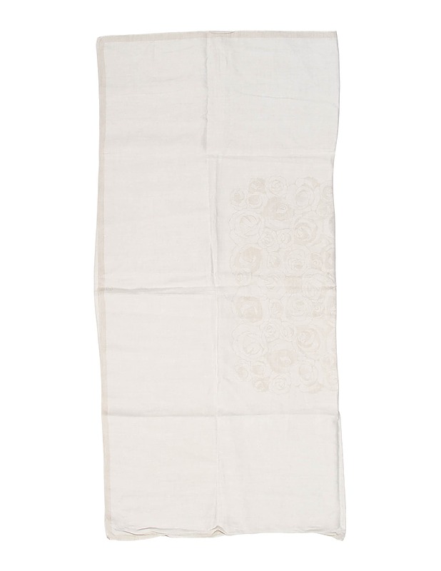 Sata ruusua pellavapöytäliina, 120 x 130 cm - Pöytäliinat - 10105402772 - 0