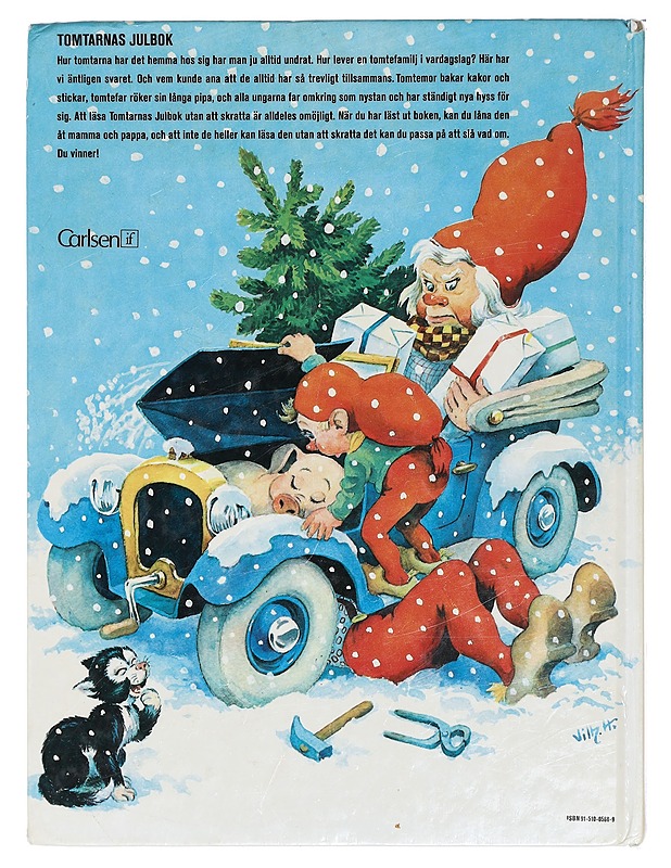 Tomtarnas julbok - Hansen, Carla - Joulukirjat - 10105402774 - 1