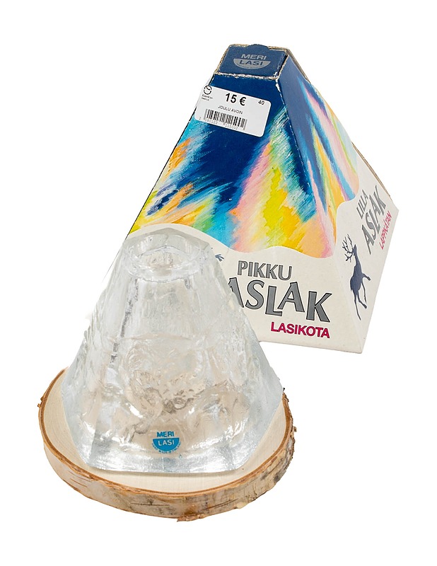 MERILASI Pikku Aslak lasikota - Joulutuotteet - 10105402781 - 0