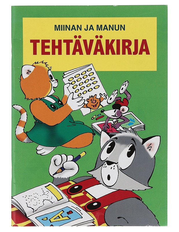 Miina ja Manu tehtäväkirja - Mirja Pihlajanmäki - Lastenkirjat - 10105402783 - 0