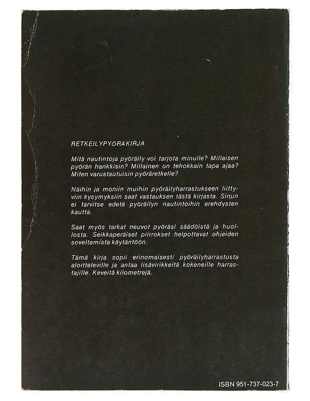 Retkeilypyöräkirja - Heikki Kuva - Harrastekirjat - 10105402791 - 1
