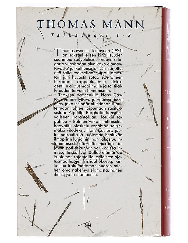 Taikavuori - Mann, Thomas - Romaanit ja novellit - 10105402818 - 1