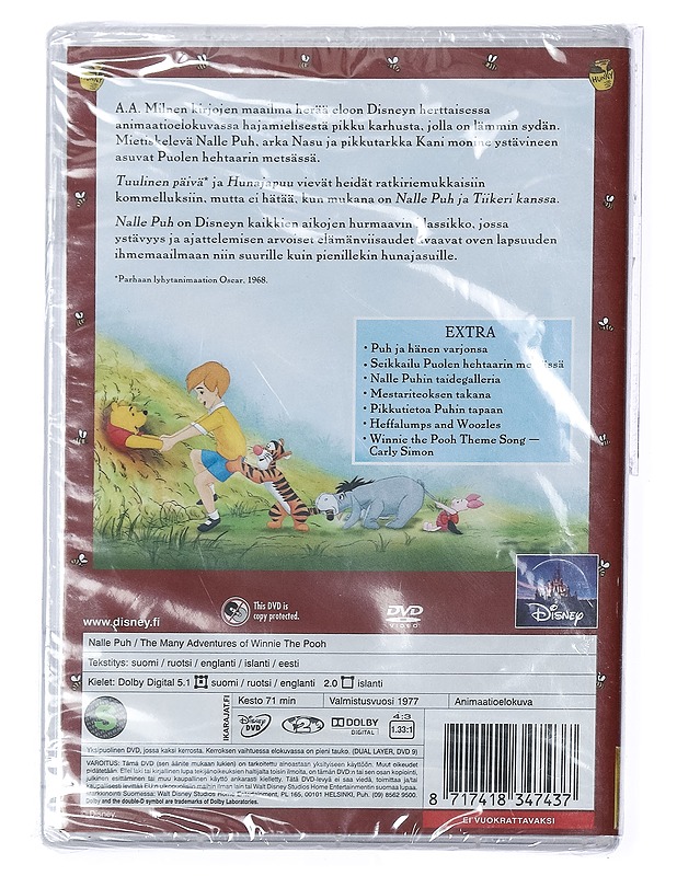 Nalle Puh - DVD - DVD-elokuvat - 10105402840 - 1