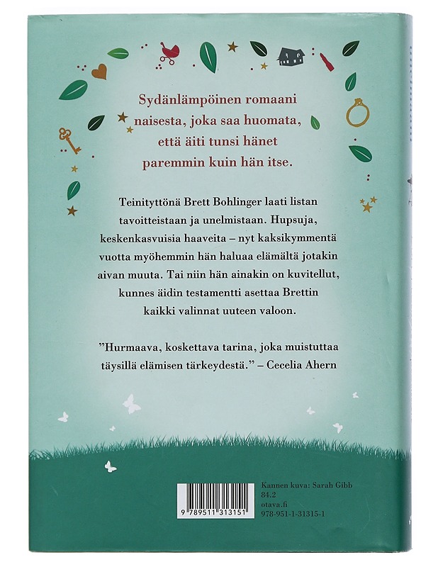 Kymmenen unelmaani - Spielman, Lori Nelson - Romaanit ja novellit - 10105402866 - 1