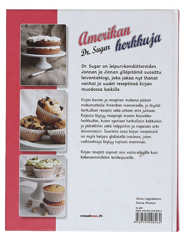 Amerikan herkkuja - Lappalainen, Jinna - Ruokakirjat - 10105402912 - 1