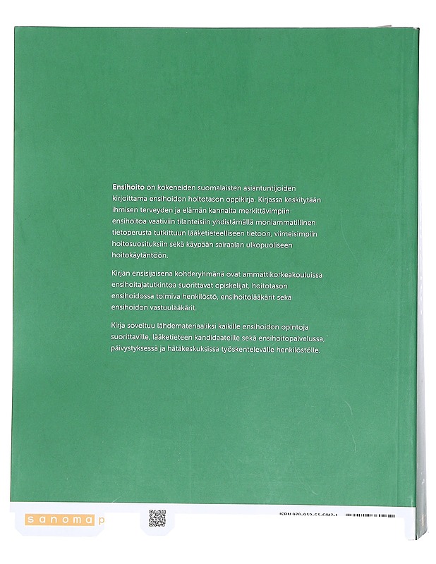 Ensihoito - Kuisma, Markku - Tietokirjat ja oppaat - 10105402919 - 1