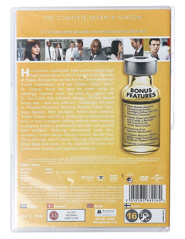 House: Season 7 - DVD - DVD-elokuvat - 10105402925 - 1