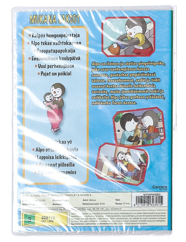 Alpo Ja Turo: Pojat On Poikia - DVD - DVD-elokuvat - 10105402944 - 1