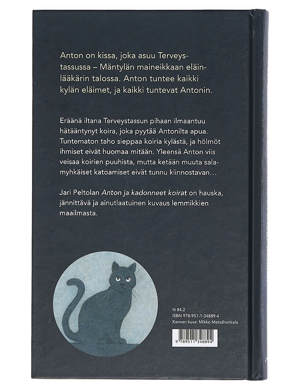 Anton ja kadonneet koirat - Jari Peltola - Lastenkirjat - 10105402972 - 1