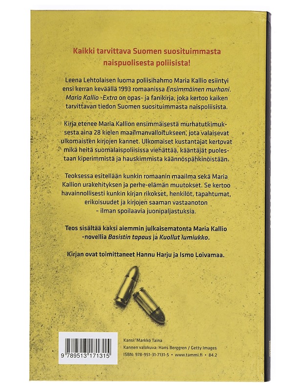 Maria Kallio -extra : kevyttä ja vakavaa Leena Lehtolaisen komisariosta - Harju, Hannu - Romaanit ja novellit - 10105402975 - 1