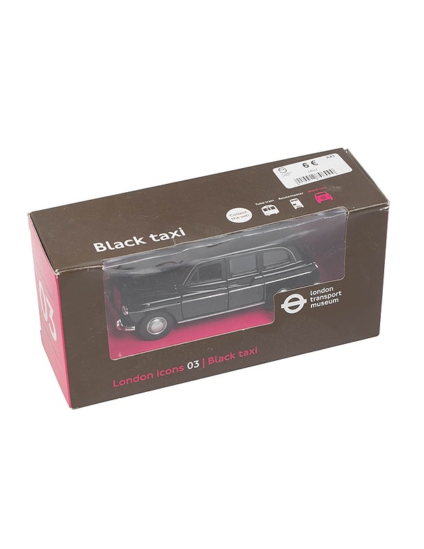 PETERKIN Musta taksi malliauto - Lasten lelut - 10105402983 - 0