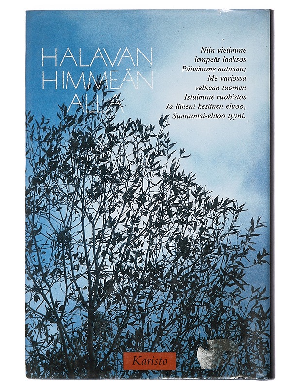 Halavan himmeän alla - Aleksis Kivi - Kaunokirjallisuus - 10105403025 - 1