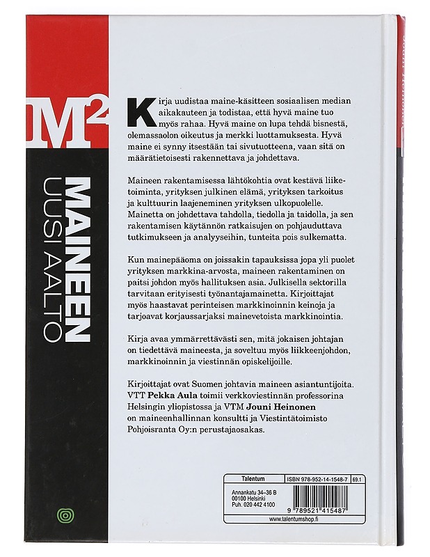 M2 : maineen uusi aalto - Aula, Pekka - Tietokirjat ja oppaat - 10105403039 - 1