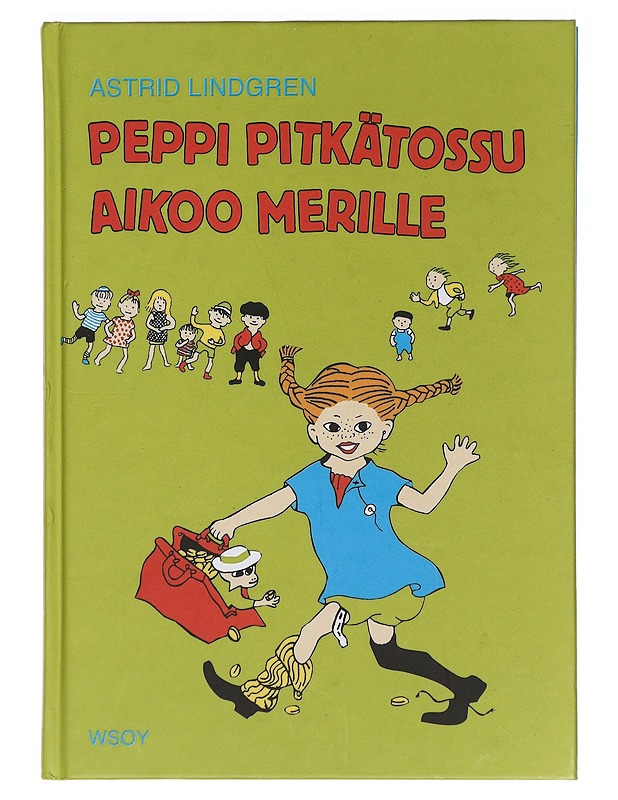 Peppi Pitkätossu aikoo merille - Lindgren, Astrid - Lastenkirjat - 10105403040 - 0