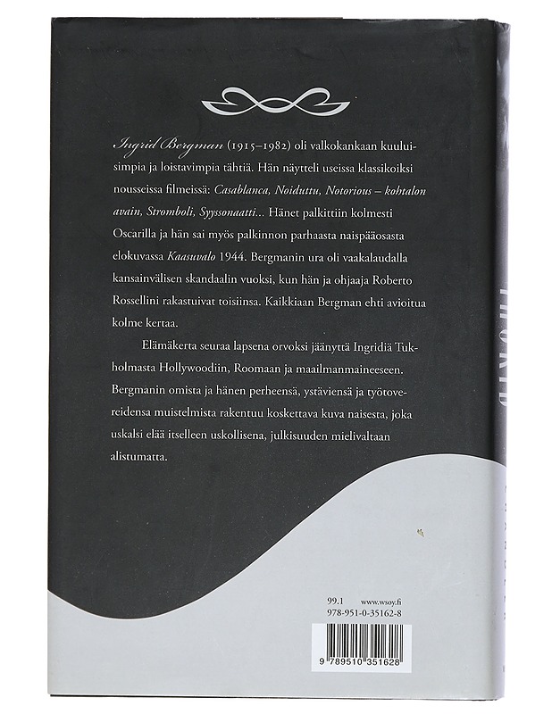 Ingrid : Ingrid Bergmanin elämä - Chandler, Charlotte - Elämäkerrat ja muistelmat - 10105403046 - 1