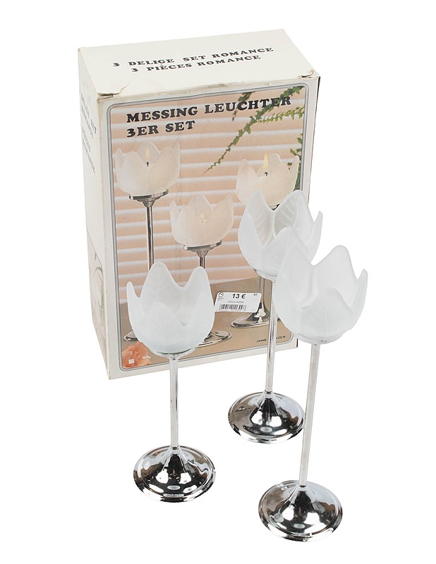 Kynttilänjalka, 3 kpl - Joulutuotteet - 10105403063 - 0