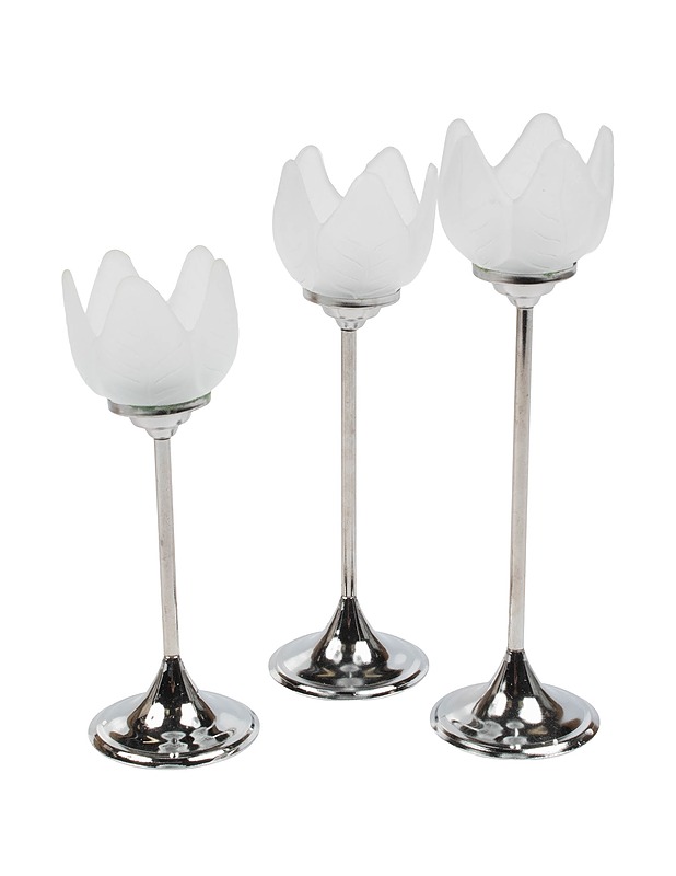 Kynttilänjalka, 3 kpl - Joulutuotteet - 10105403063 - 1