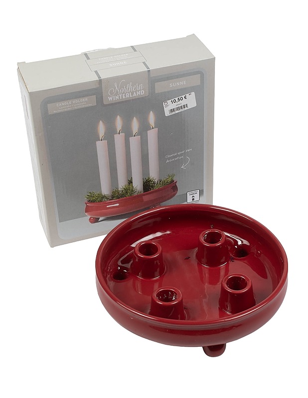 NORTHERN WINTERLAND Kynttilänjalka - Joulutuotteet - 10105403067 - 0