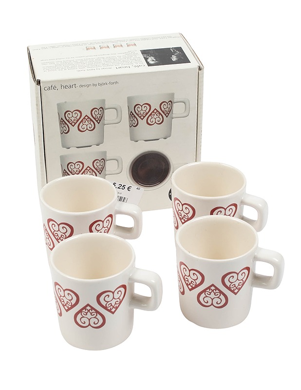 SAGAFORM Kahvikupit, 4 kpl - Joulutuotteet - 10105403075 - 0