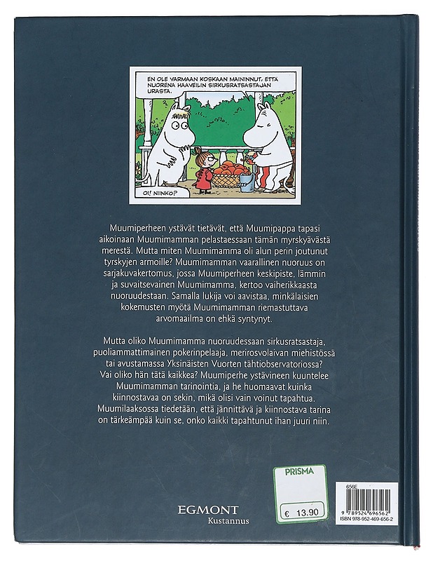 Muumimamman vaarallinen nuoruus - Sinisalo, Johanna - Sarjakuvat - 10105403079 - 1